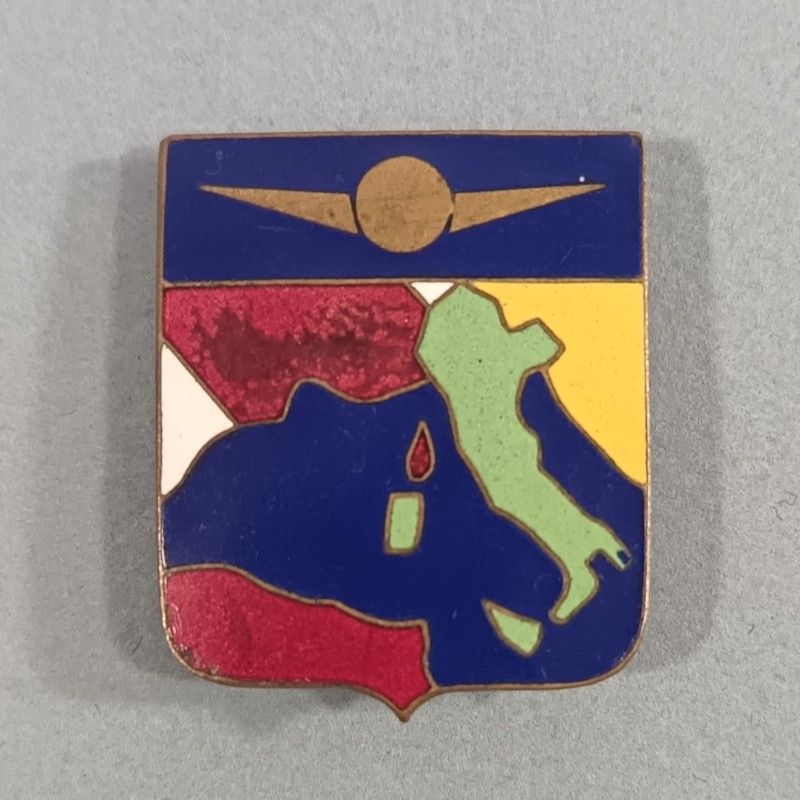 INSIGNE MILITAIRE BA BASE AERIENNE DE SIENNE ITALIE 1944 FABRICATION ARTHUS BERTRAND PARIS